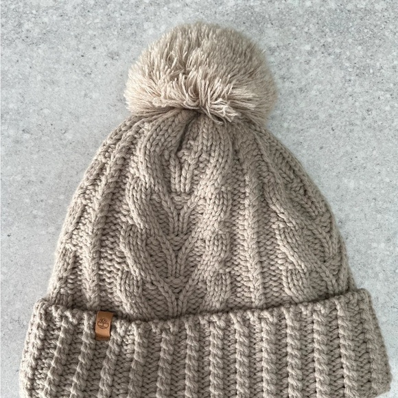Timberland Accessories - Timberland Tan Fleece Beanie